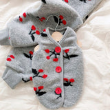 Colete Tricot Cherry