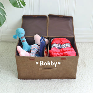Caixa Pet Organizadora Personalizável Bobs