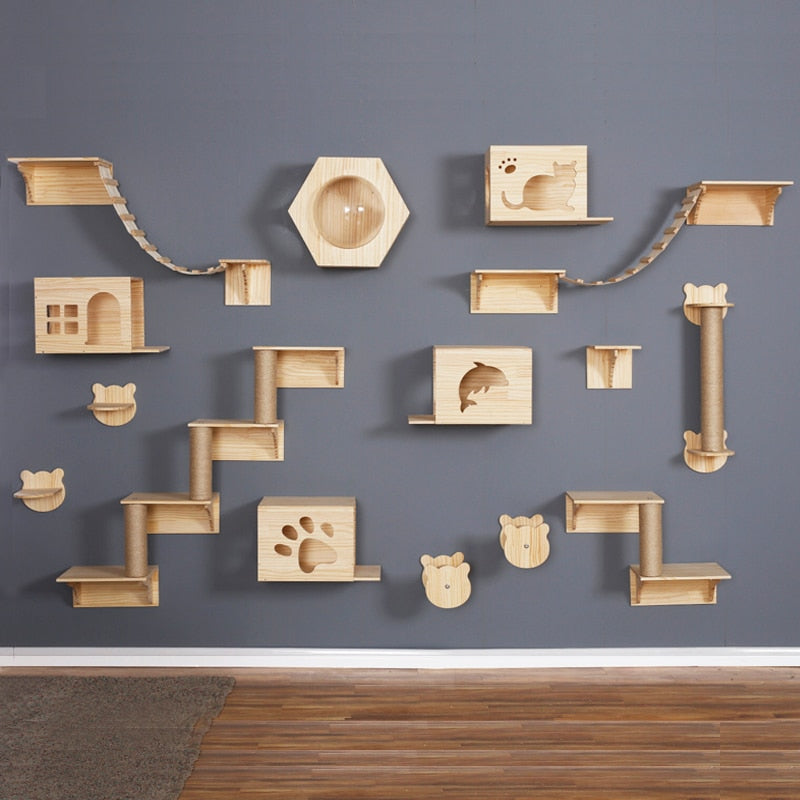 Plataformas para Gatos Escalada