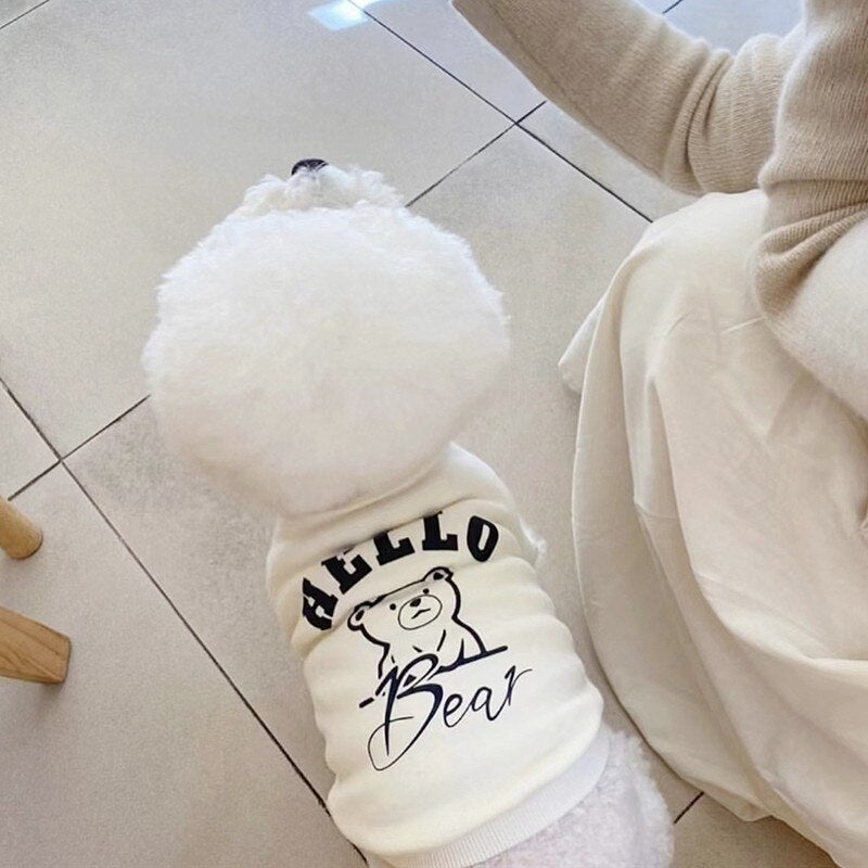 Moletom Hello Bear