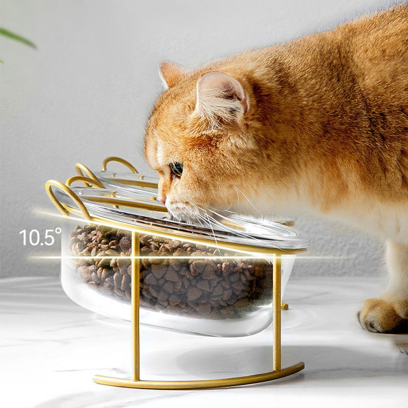 Tigela Inclinada Vidro Mog