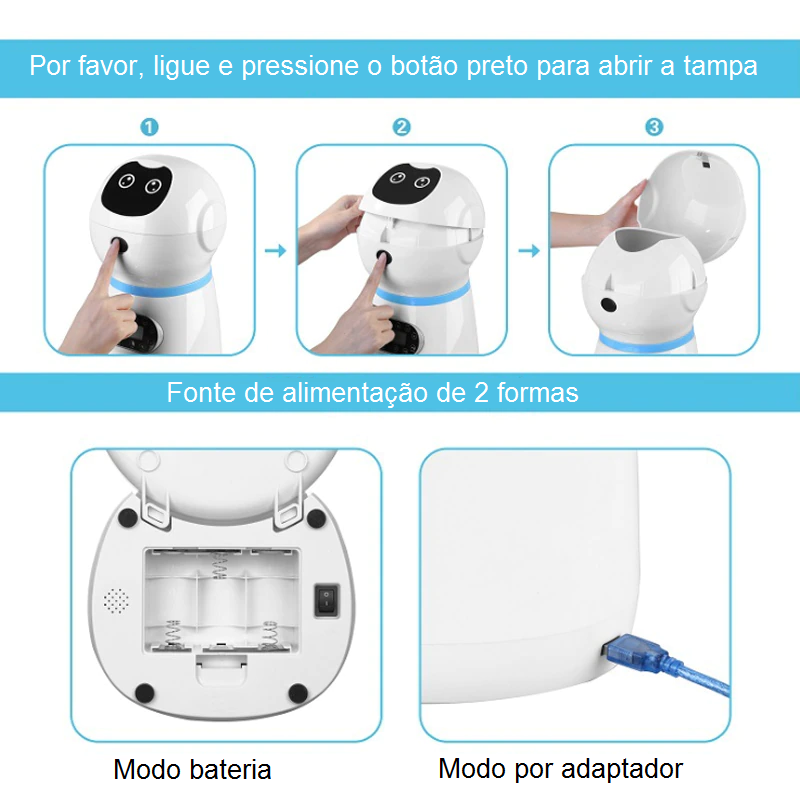 Alimentador Inteligente Pet Robot