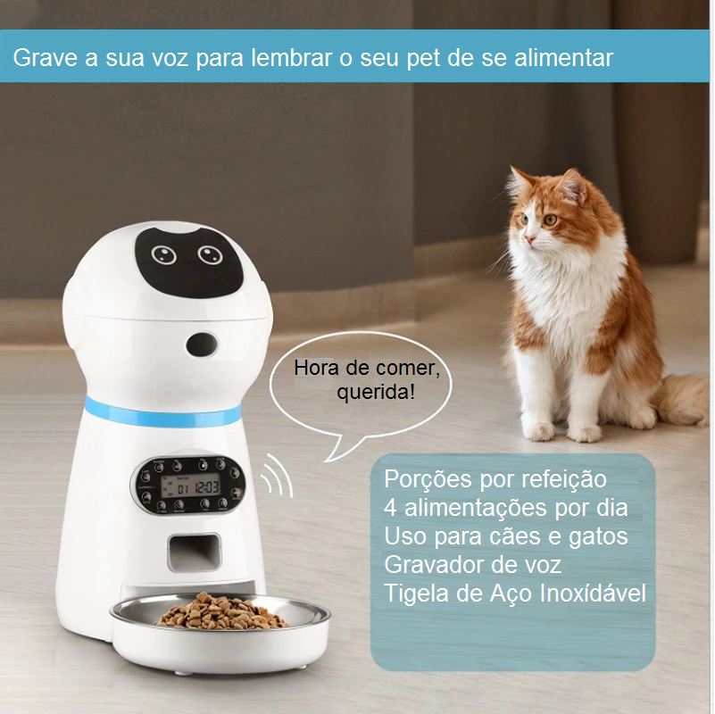 Alimentador Inteligente Pet Robot