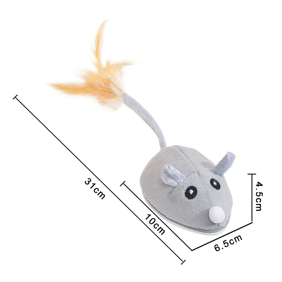 Ratinho de Pelúcia Elétrico